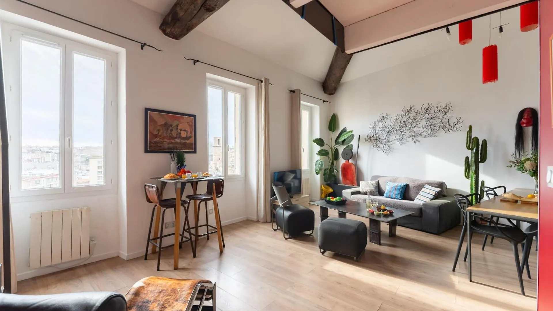 Apartment Le Loft Du Panier Design Central Vue Imprenable Marseille