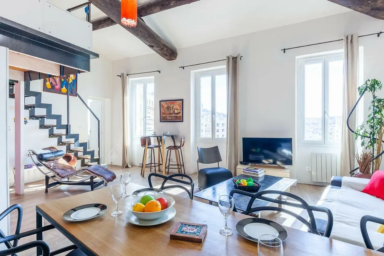 Le Loft Du Panier Design Central Vue Imprenable Marseille 0*,  France